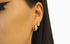 Divya दिव्या | Blauer Topas | Ohrstecker | 18K Vermeil Vergoldung